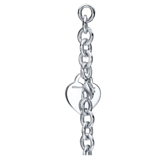 Authentic Tiffany Return to Tiffany Heart Charm Bracelet. - Picture 8 of 9